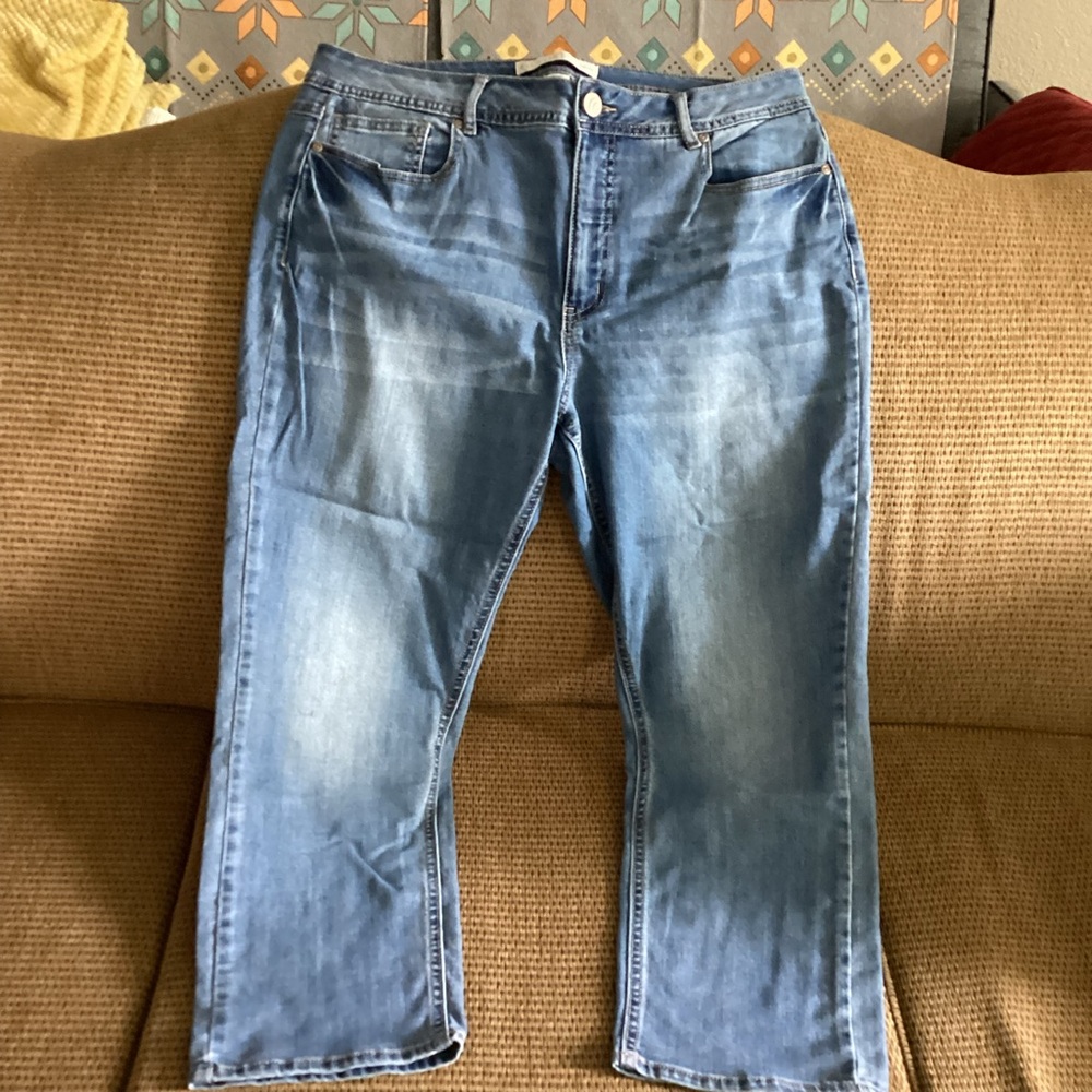 Cato denim crops